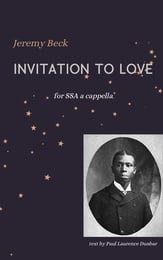 Invitation to Love SSA choral sheet music cover